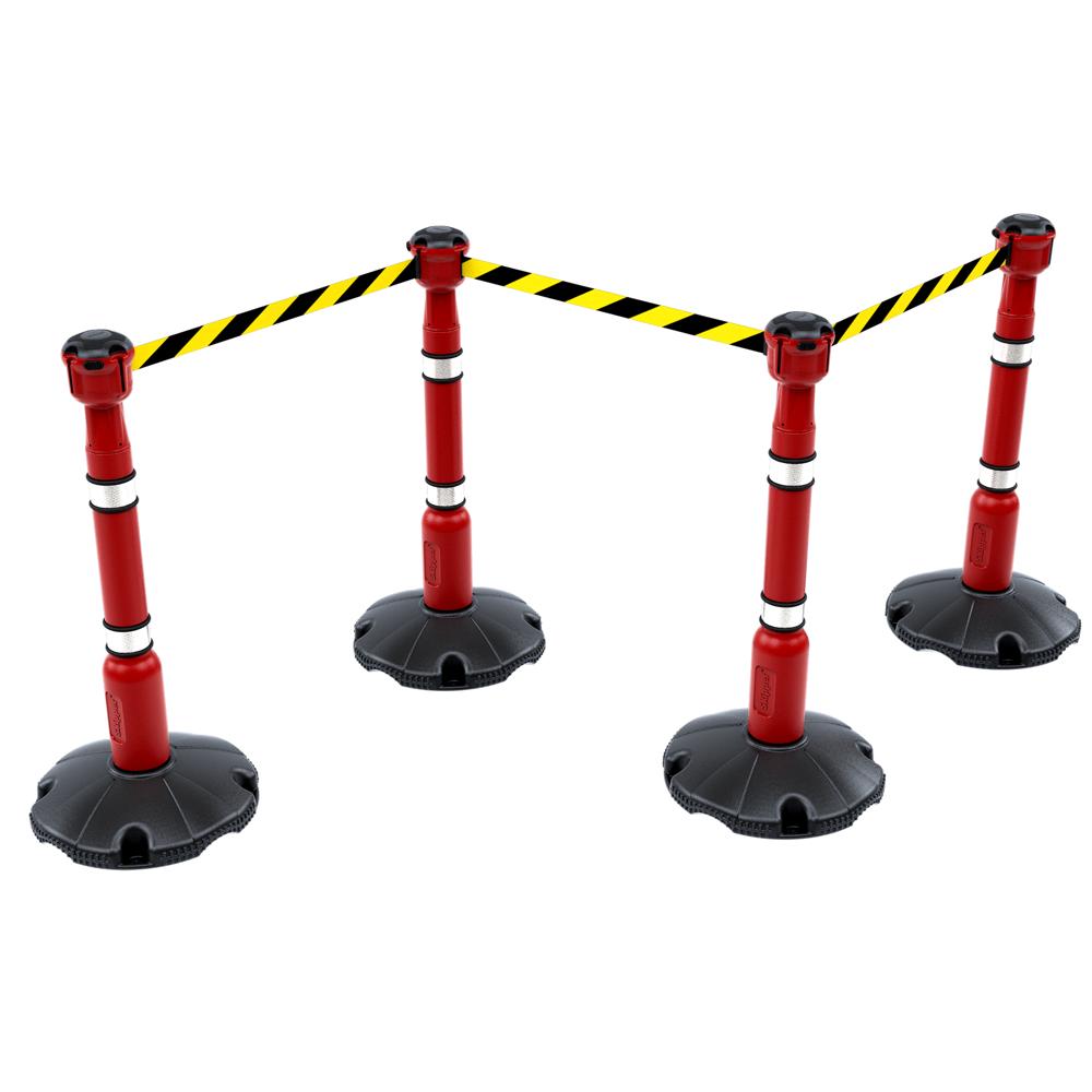 Skipper 27M Retractable Post & Base Barrier Kit - Skipper