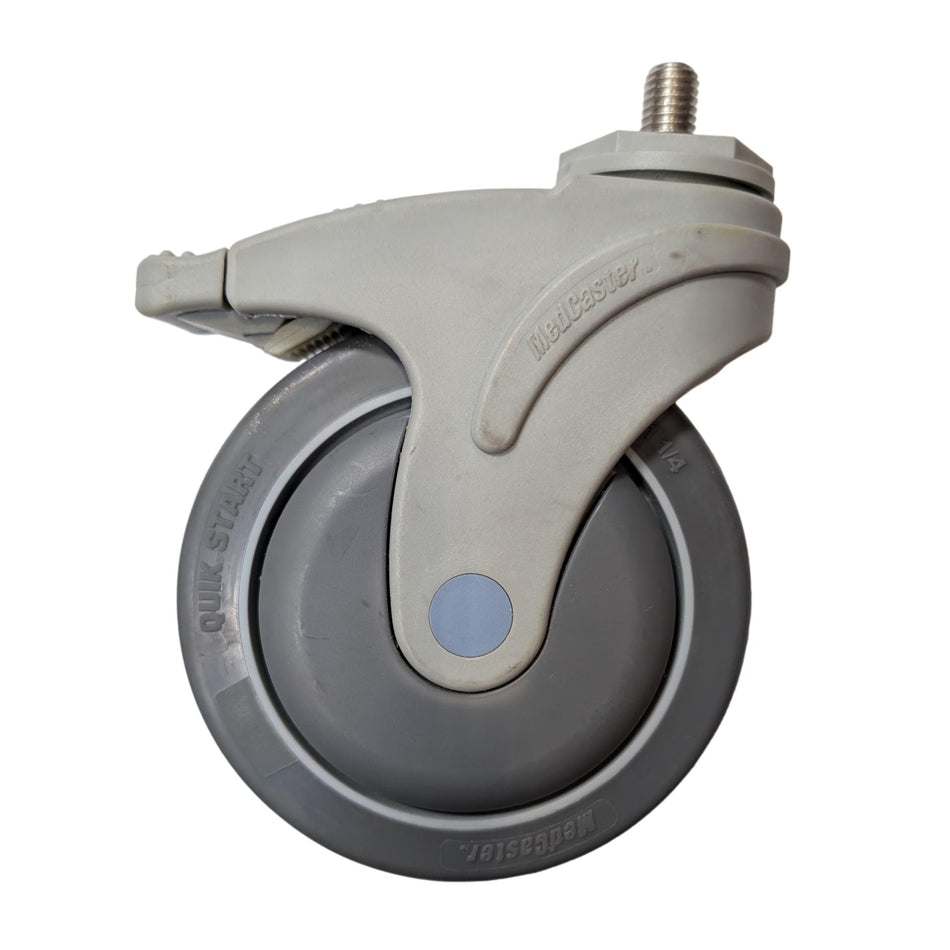 5" x 1-1/4" Next Generation Swivel Caster - Total Lock Brake - 300 lbs capacity alternate view