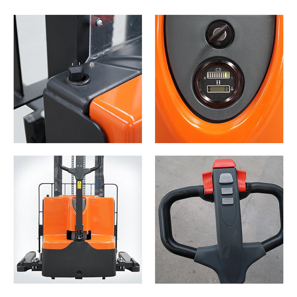 PSE22M SL Electric Stacker - 2200lb Versatility (Monomast) - Noblelift