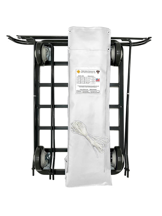 Standard Vinyl Basket Truck - 6 Bushel - Knocked Down - R&B Wire