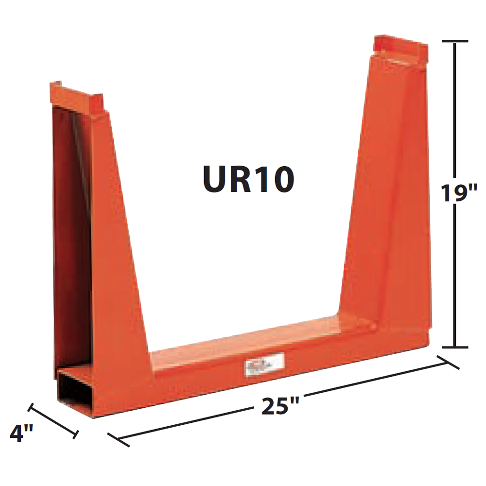 Modular U-Racks for Bar & Pipe Storage - Up to 10,000 lbs Capacity - Meco-Omaha