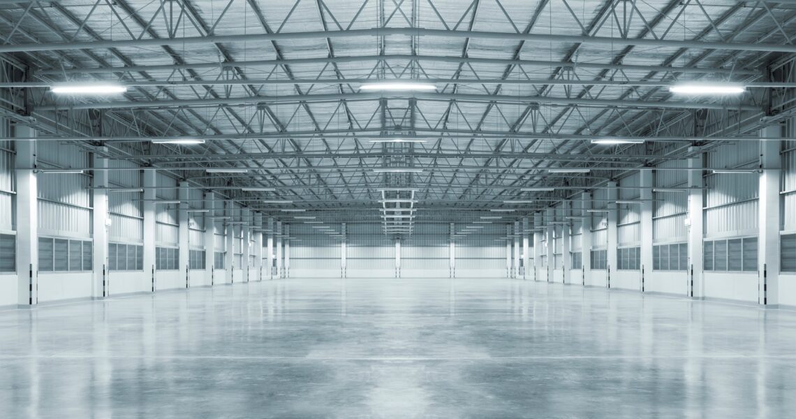 Warehouse background with Source 4 Industries vs Grainger comparison banner highlighting fair prices, durable industrial products, and customer support.