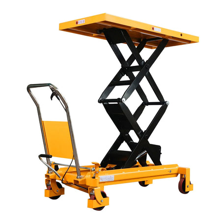 Double Scissor Lift Table, 330-1760 lbs, 43"-59" Lifting Height - Apollo Forklift