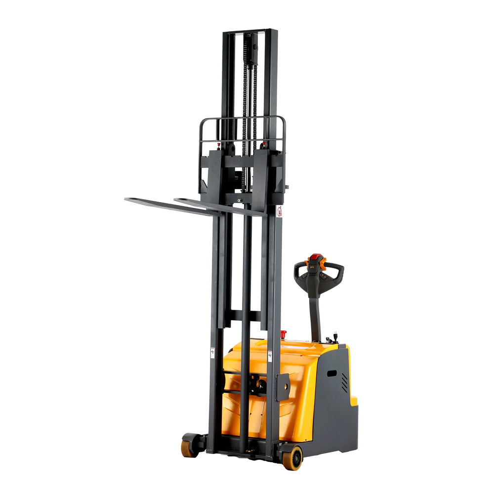 Counterbalanced Electric Stacker, 1,200-3,300 lbs Capacity - Apollo Forklift