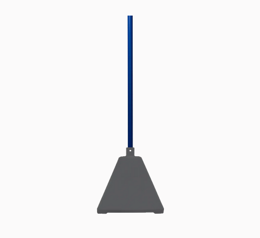 Pyramid Sign Base, Base Color: BluePost Color: Darkgray