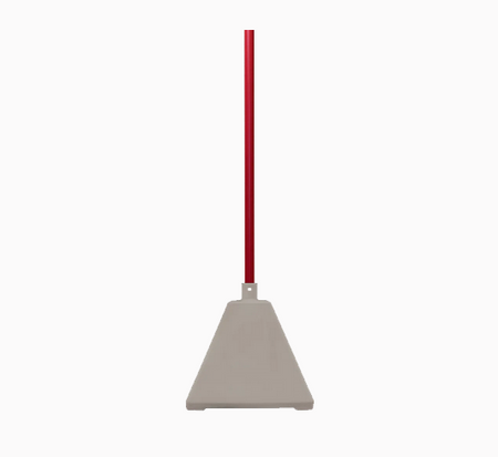 Pyramid Sign Base, Base Color: RedPost Color: 402Gray