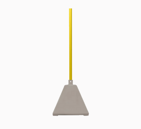 Pyramid Sign Base, Base Color: YellowPost Color: 402Gray