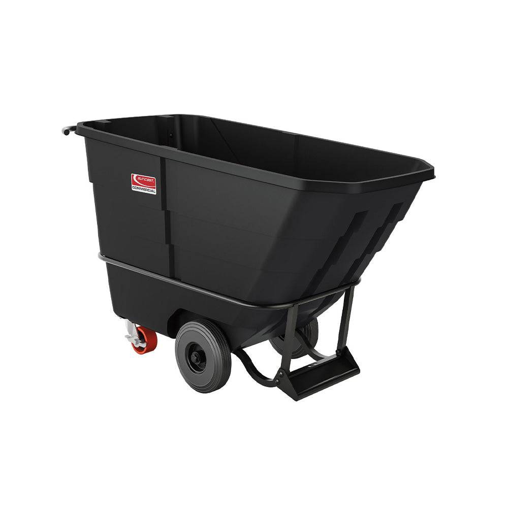 1/2 Cubic Yard, Heavy Duty Tilt Truck, Black - Suncast Commercial