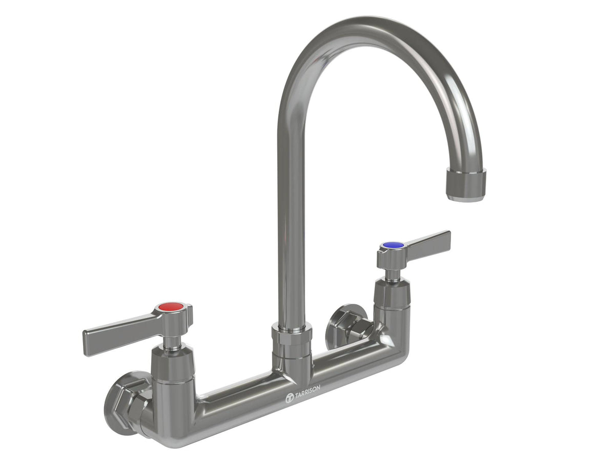 3-1/2 in Gooseneck Faucet, Splash Mounted - Tarrison