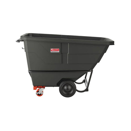 3/4 Cubic Yard Standard Duty Tilt Truck, Black - Suncast Commercial