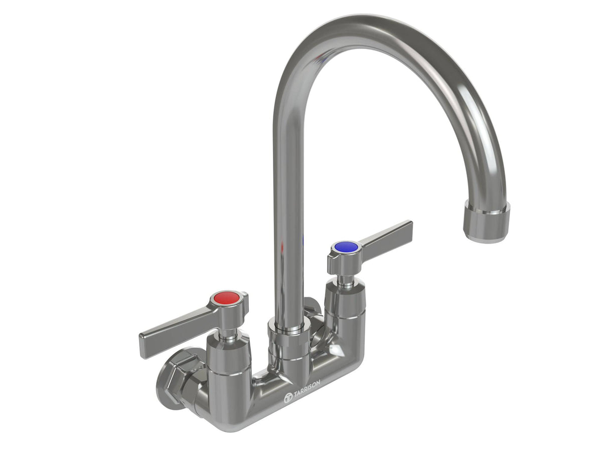 3 in Gooseneck Faucet, Splash Mounted - Tarrison