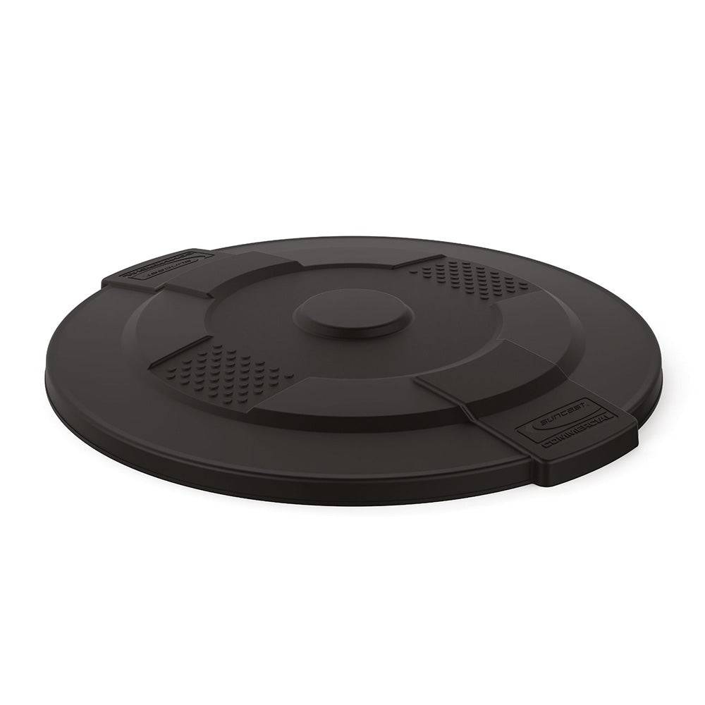 55 Gallon Resin Utility Trash Can Lid - Suncast Commercial