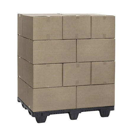 Black Nestable Distribution Pallet - 40x48" - Floor Loading (10 Pack) - S4 Pallets