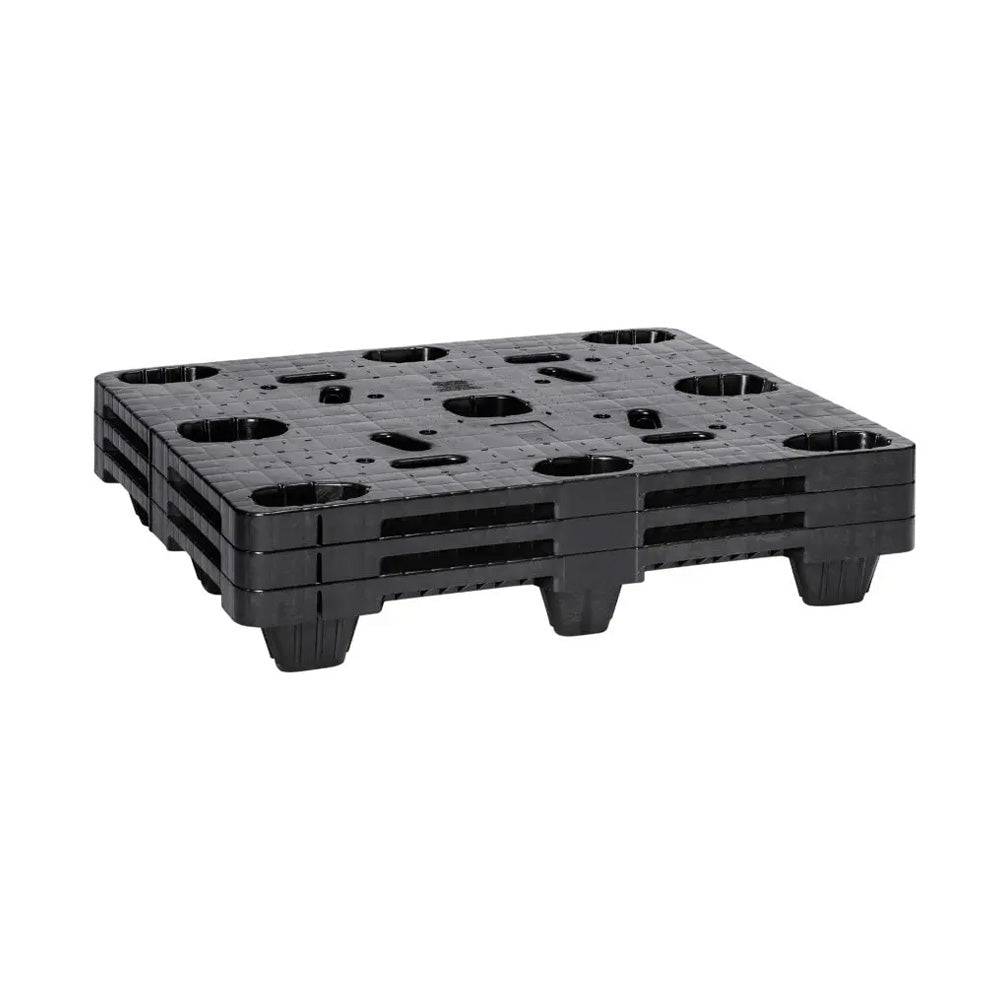 Black Nestable Distribution Pallet - 40x48" - Floor Loading (10 Pack) - S4 Pallets