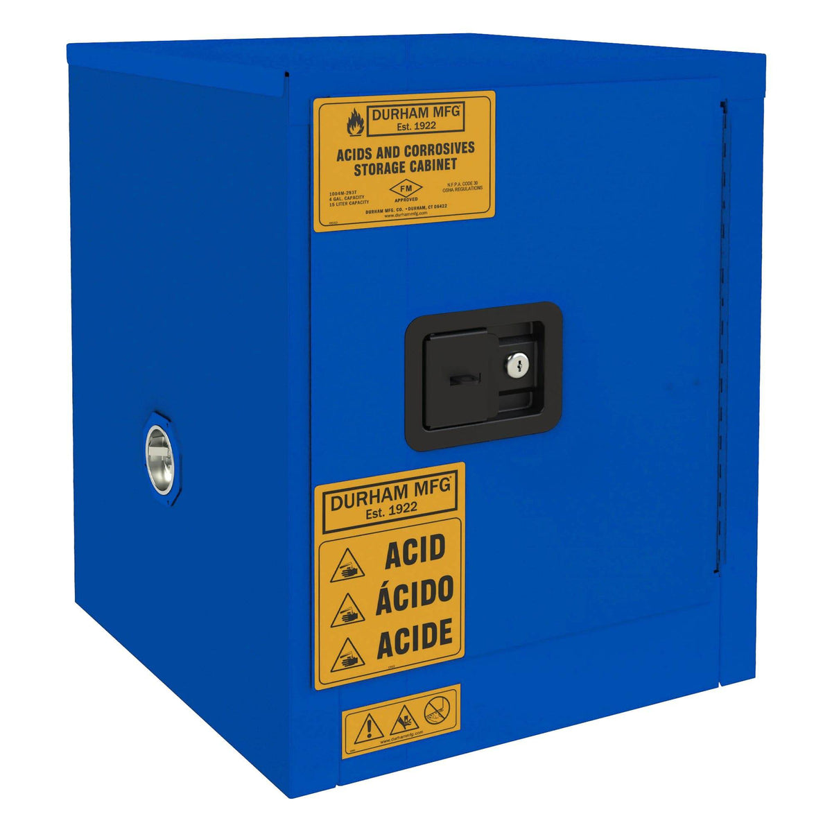 Corrosive Storage, 4 Gallon, Manual - Durham