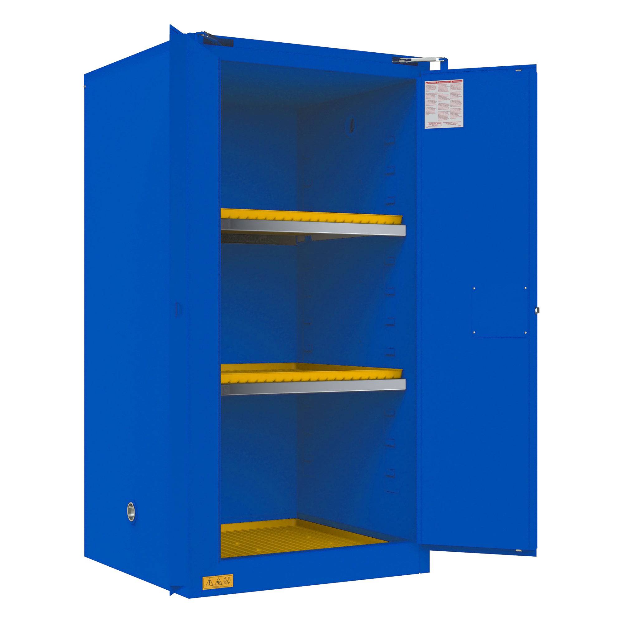 Corrosive Storage, 60 Gallon, Self Close - Durham