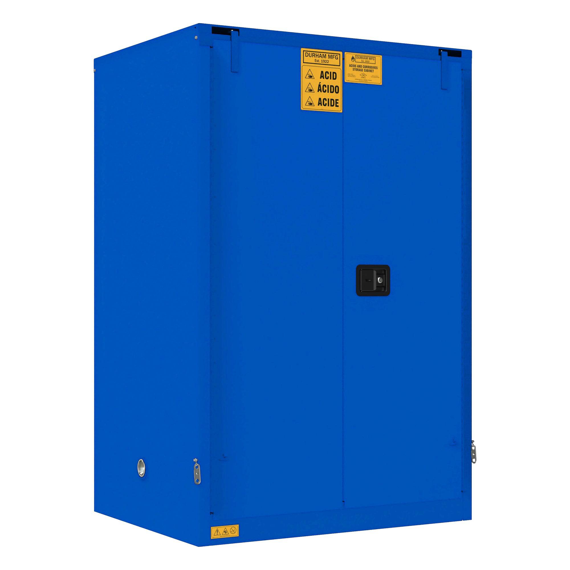 Corrosive Storage, 90 Gallon, Self Close - Durham