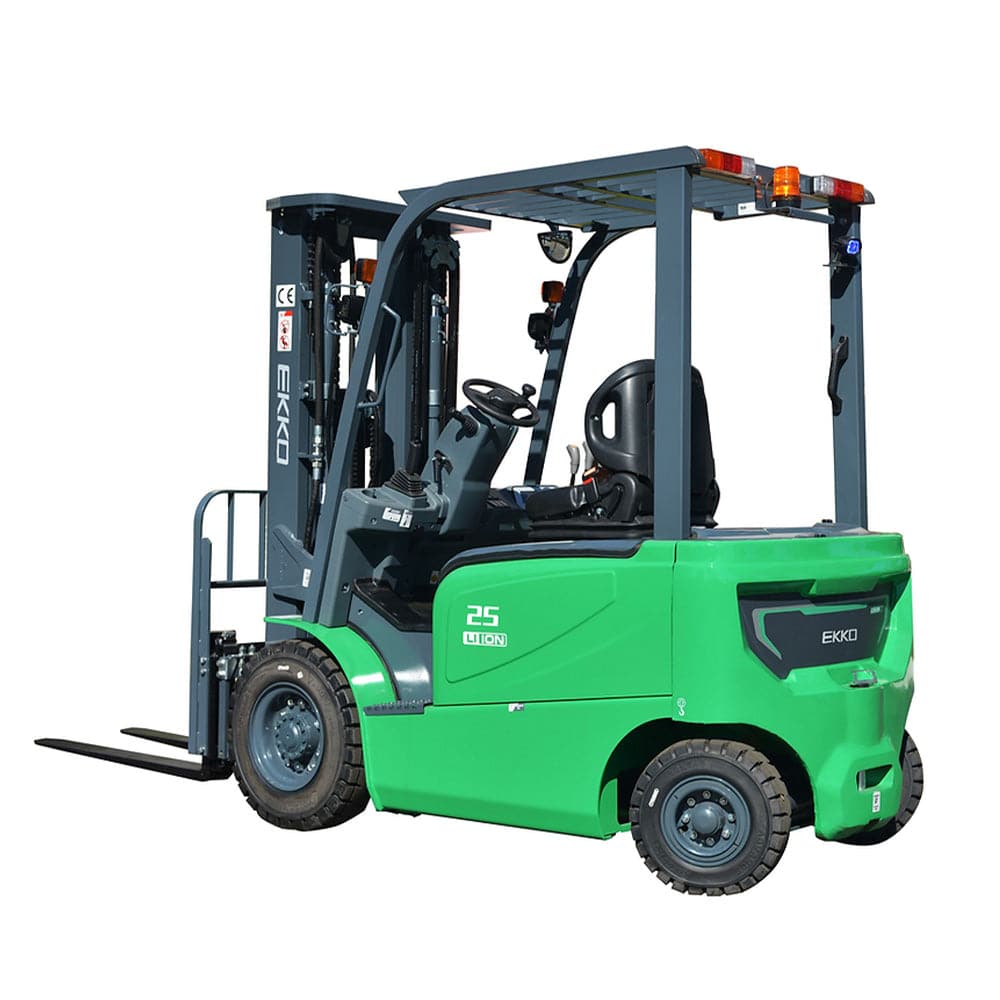 EKKO EK25G-LI 4 Wheel Electric Forklift - 5000 lbs Capacity - Ekko Lifts