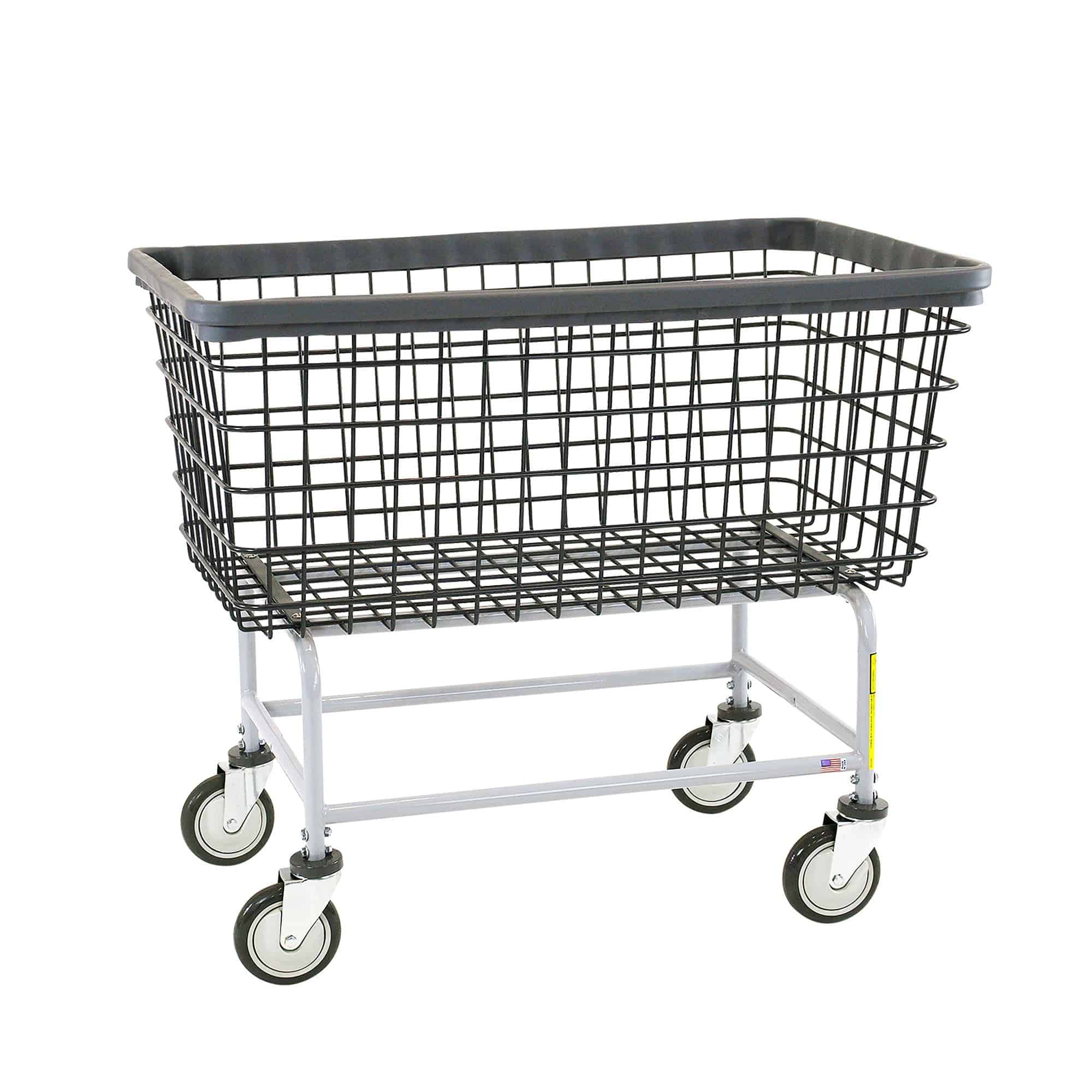 Mega Capacity "Big Dog" Laundry Cart - 201H - R&B Wire