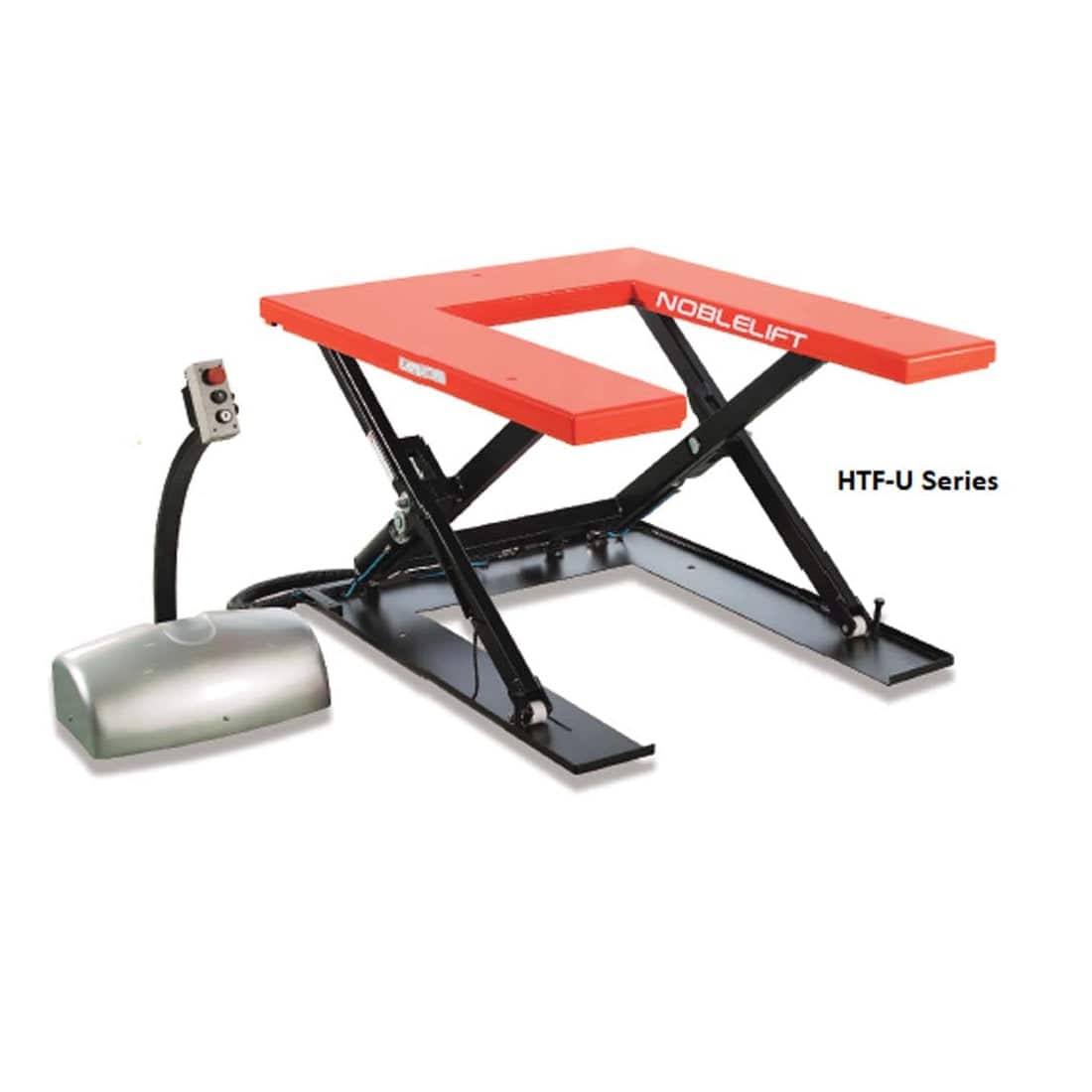 Noblelift - Stationary Electric Low Profile Single-Scissor Table (U-Shape) - Noblelift