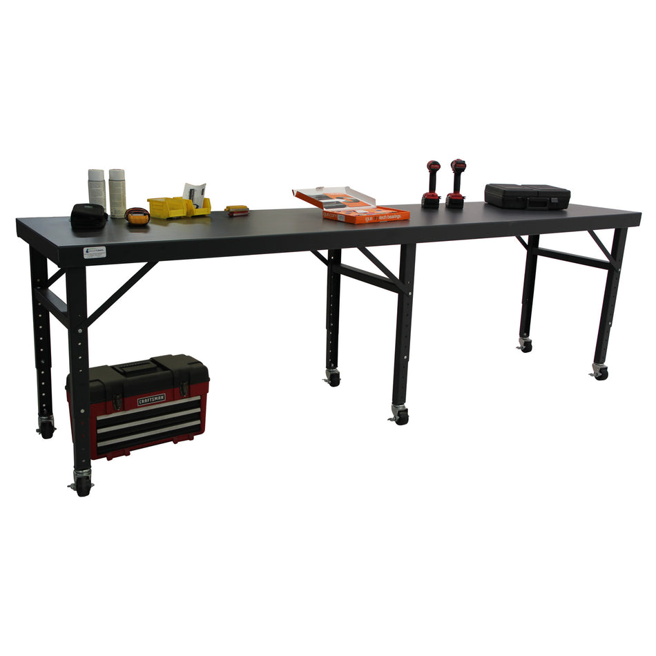 Valley Craft Mobile Adjustable Height Work Table