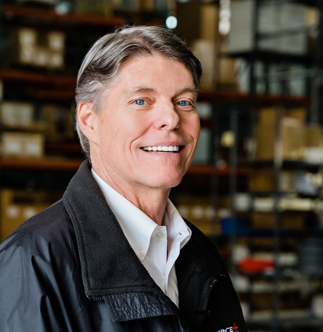 Portrait of Source 4 Industries owner symbolizing personal attention and decades of industrial expertise.