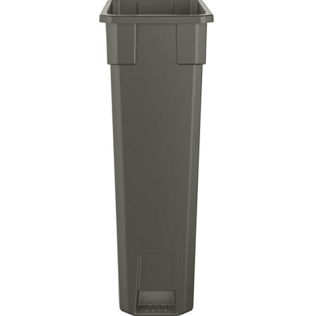 23 Gallon Resin Slim Trash Can - Gray - Suncast Commercial