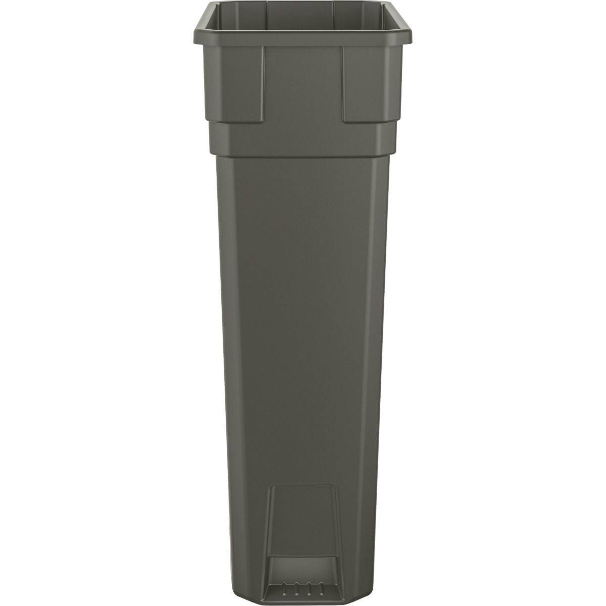 23 Gallon Resin Slim Trash Can - Gray - Suncast Commercial