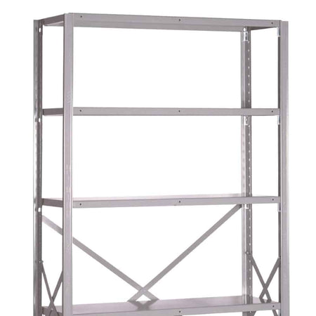 8000 Series Open Steel Shelving with 5 Shelves - 22 Gauge - Medium-Duty - Lyon