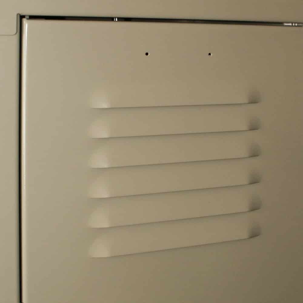 Single Tier 15"w x 18"d x 78"h Standard Metal Locker 3 Wide - Lyon