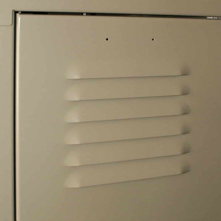 Single Tier 15"w x 18"d x 78"h Standard Metal Locker 3 Wide - Lyon