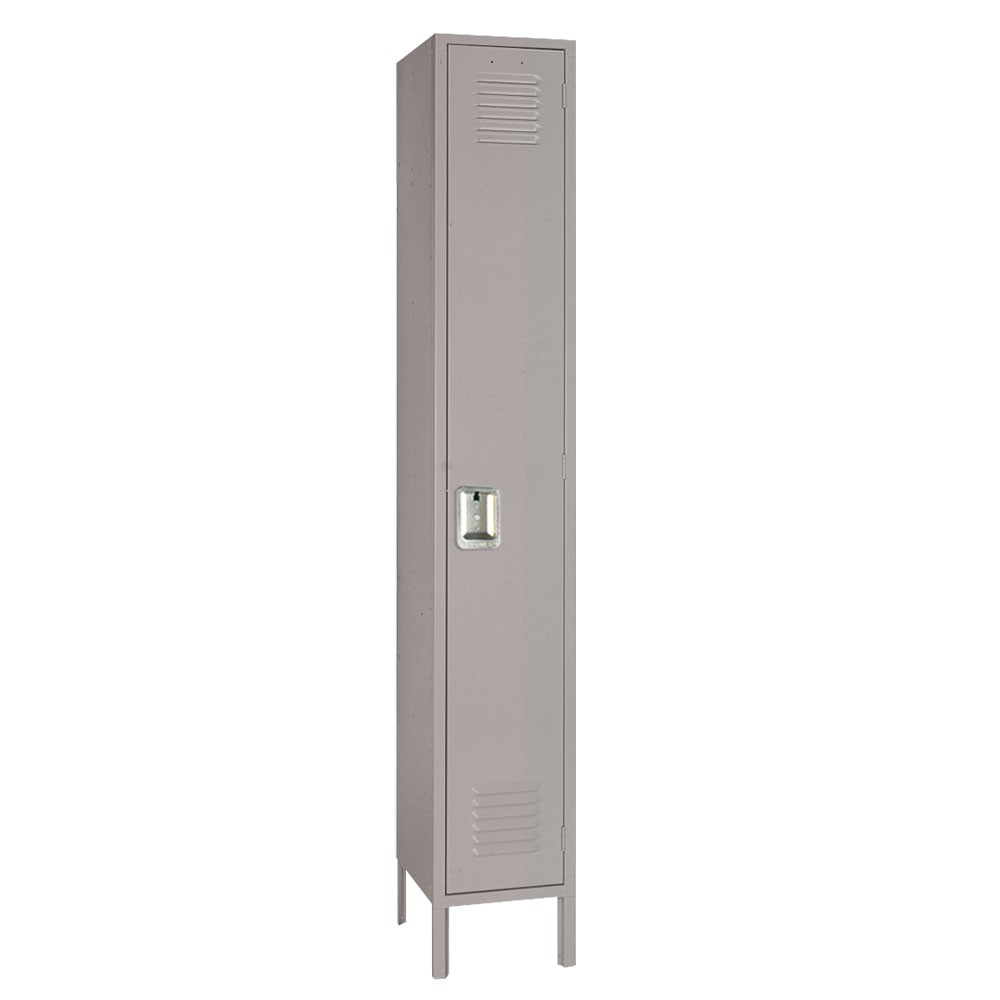 Single Tier Standard Metal Locker 1 Wide - Lyon