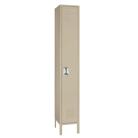 Single Tier 12"w x 12"d x 78"h Standard Metal Locker 1 Wide - Lyon