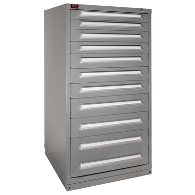 Quick Ship 11 Drawer Modular Cabinet with 269 Compartments Standard Wide Eye-Level Height - Lyon