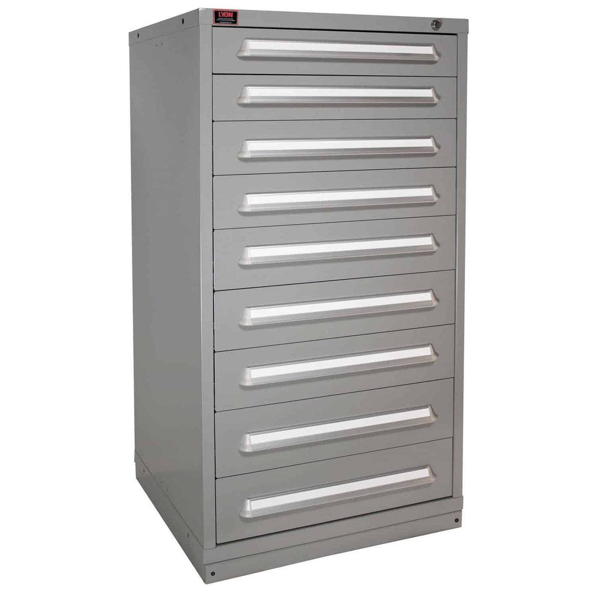 Quick Ship 9 Drawer Modular Cabinet with 144 Compartments Standard Wide Eye-Level Height - Lyon