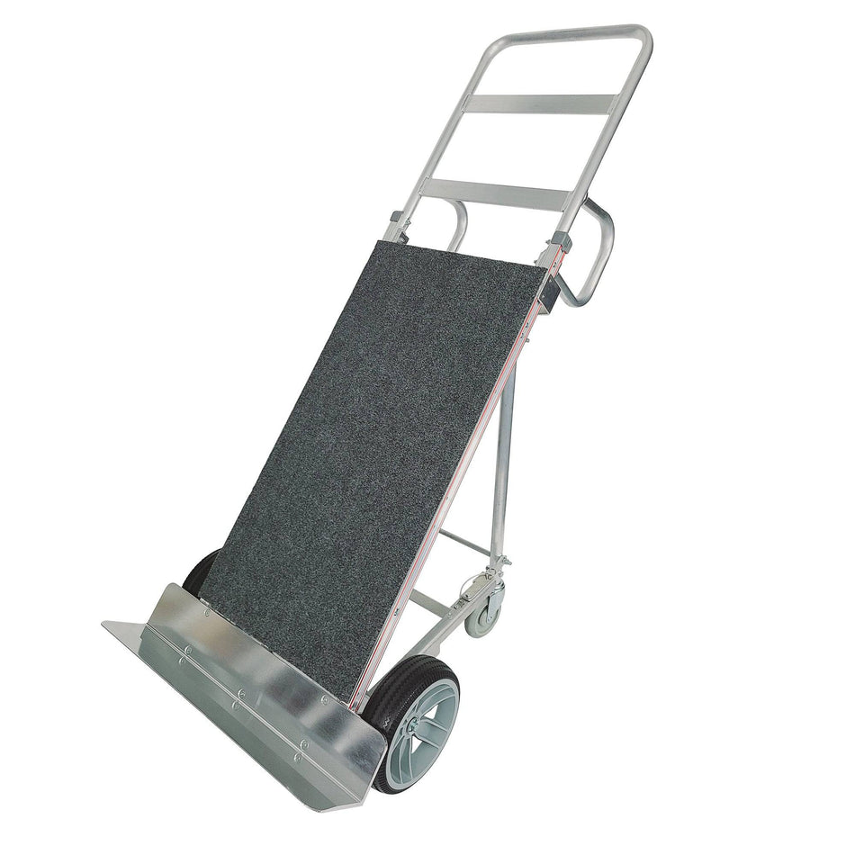 B&P Liberator XT Extra Wide Hand Truck - 4th Wheel Attachment - Snap-On Deck - B&P Manufacturing