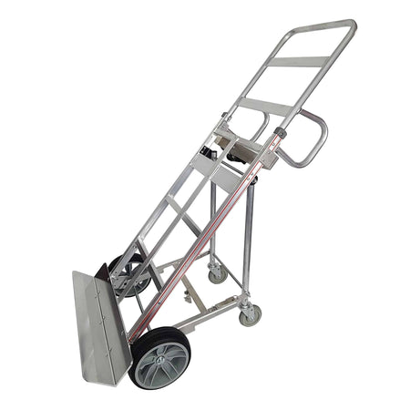 B&P Liberator XT Extra Wide Hand Truck - 4th Wheel Attachment - Snap-On Deck - B&P Manufacturing