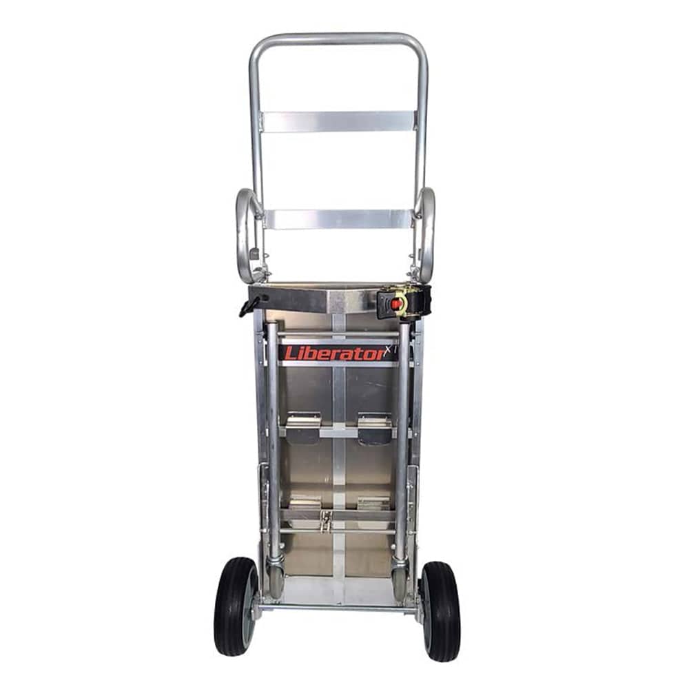 B&P Liberator XT Extra Wide Hand Truck - 4th Wheel Attachment - Snap-On Deck - B&P Manufacturing