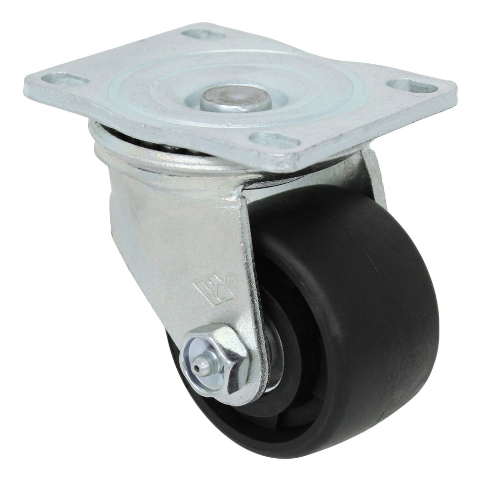 3" x 1-13/16" MaxRok Heavy Duty Machine Swivel Caster 1000 lbs. Cap. - Durable Superior Casters