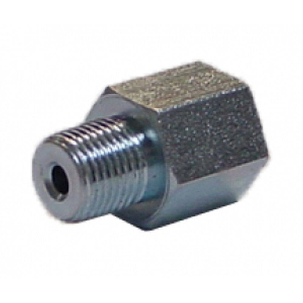 Adapter - 1/8" NPT Male x 1/8" Female, 15/16" Long - Lincoln Industrial