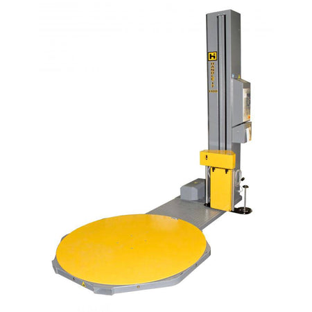 Model 1100 Semi-Automatic Turntable Pallet Stretch Wrap Machine - Handle-It