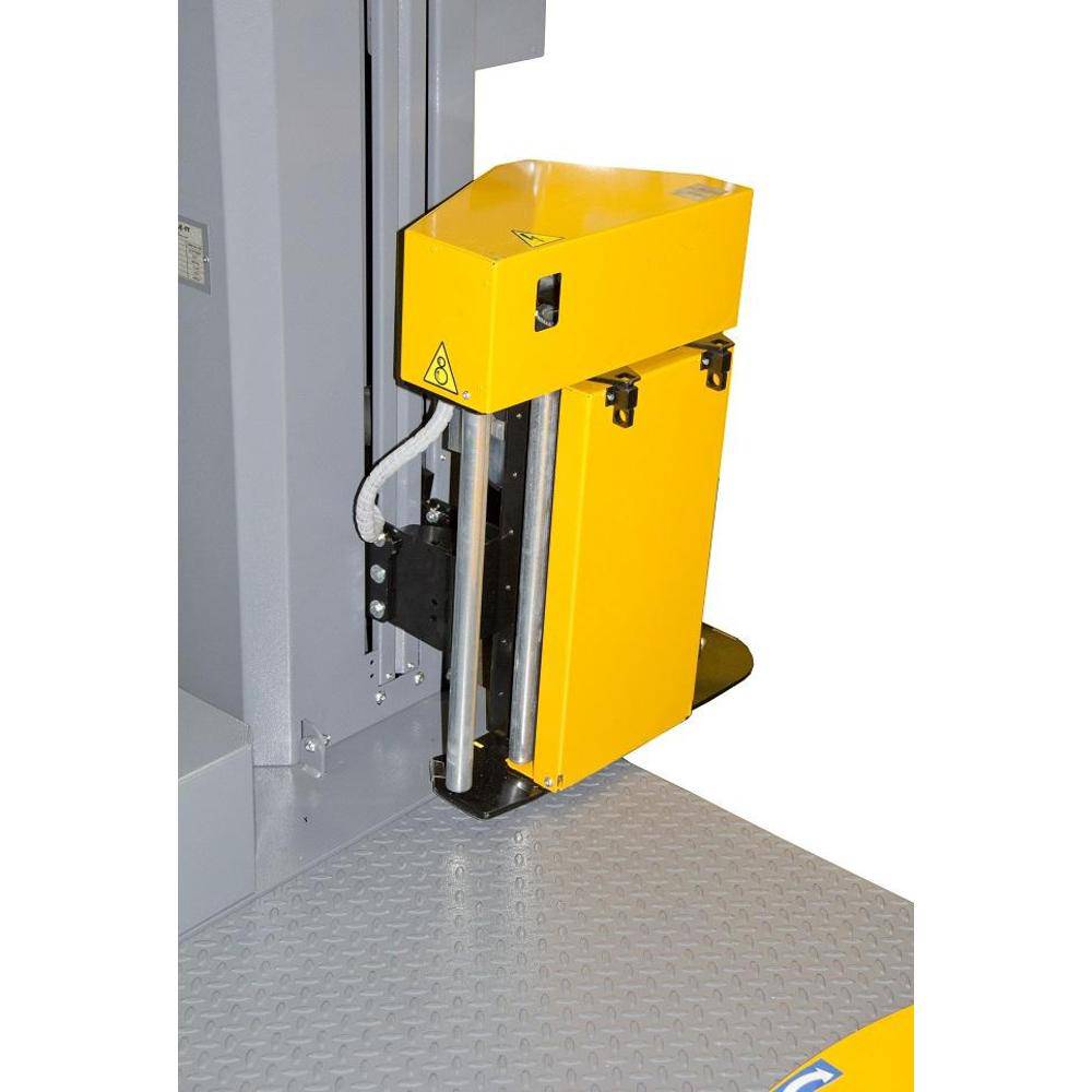 Model 1100 Semi-Automatic Turntable Pallet Stretch Wrap Machine - Handle-It