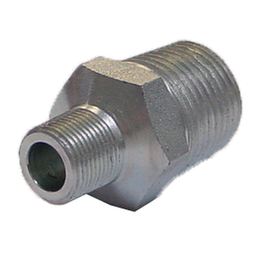 Nipple - 1-2 in. NPT (m) x 1-2 in.-27 (m) - Lincoln Industrial