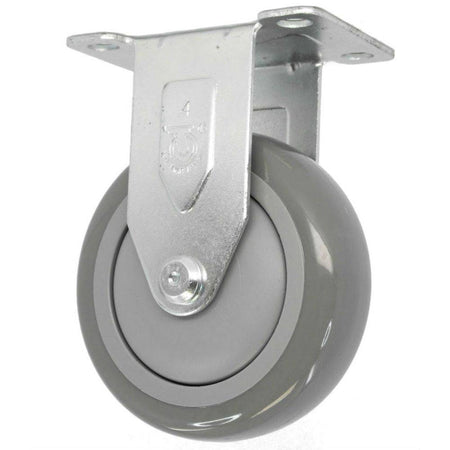 4" x 1-1/4" Poly-Pro Wheel Rigid Caster - 350 lbs. capacity - Durable Superior Casters