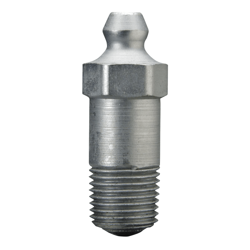 1607-B Alemite 25/32" Shank Length Straight Fitting Adapter (Pack of 50) - Alemite