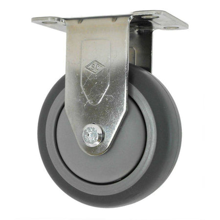 4" x 1-1/4" Thermo-Pro Wheel Rigid Caster S.S. - 250 lb Capacity - Durable Superior Casters