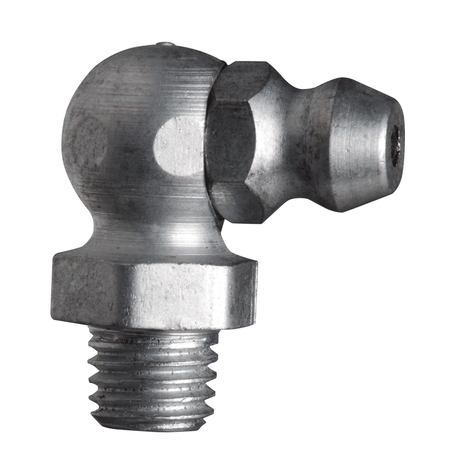 Alemite 1911-B1 13/64" Shank Length Lubrication Fitting, 90 Degree (Pack of 50) - Alemite