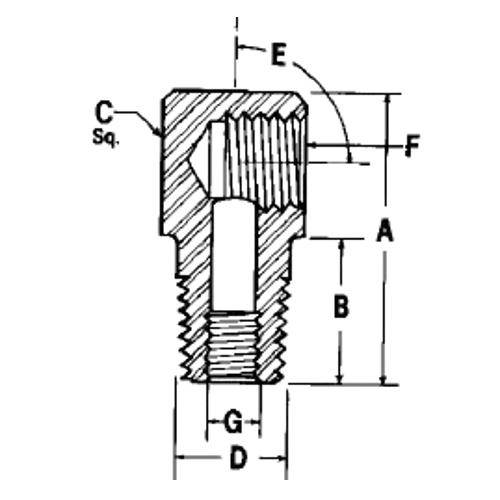 Metric Adapter - Lincoln Industrial