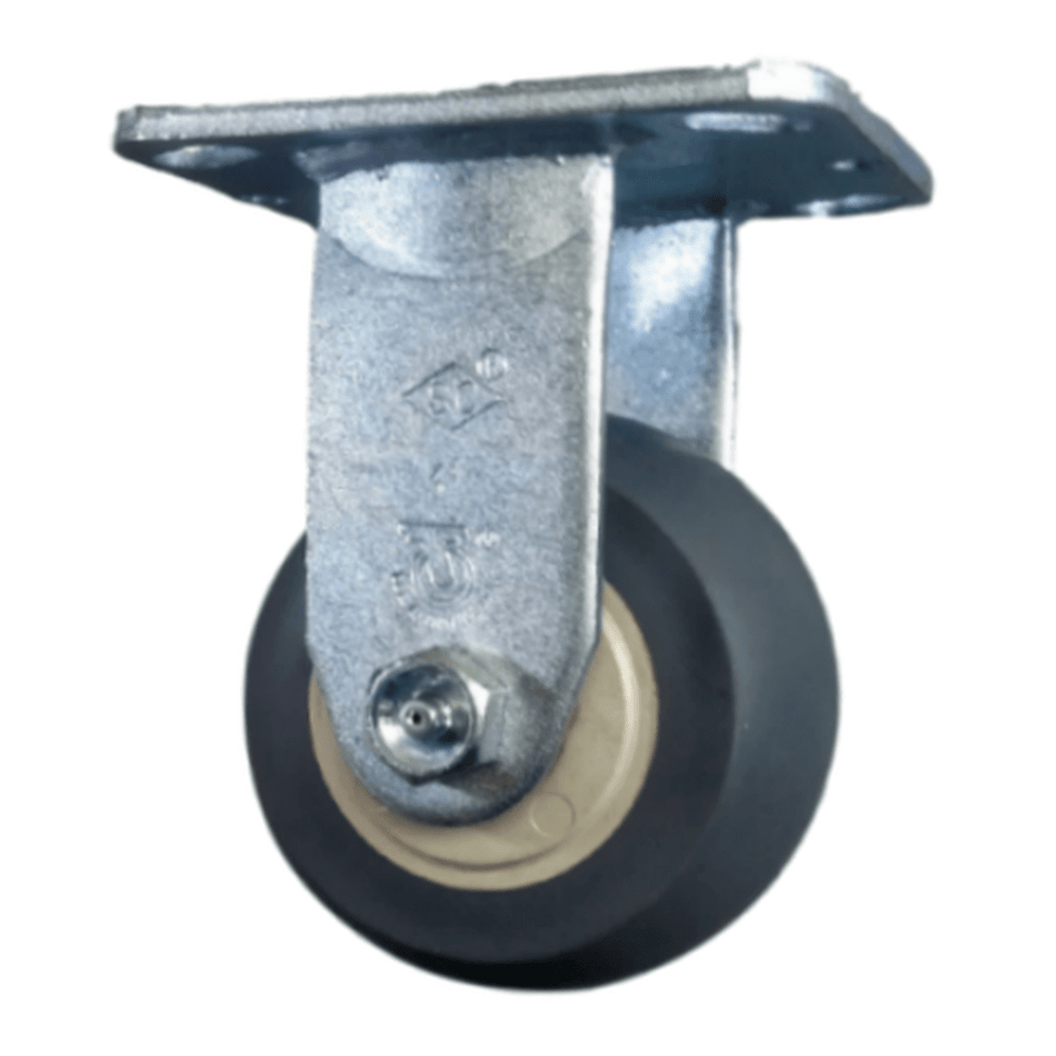 4" x 2" Thermo-Pro Wheel Rigid Caster - 300 lbs. Capacity - Durable Superior Casters