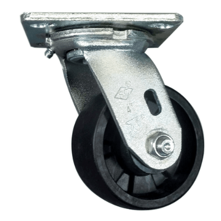 4" x 2" MaxRok Wheel Swivel Caster - 800 lbs. Capacity - Durable Superior Casters